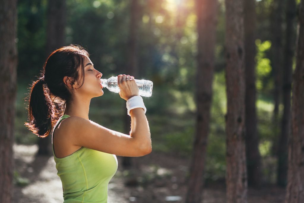 Athlete Hydrating